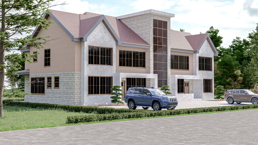 4 BEDROOM, TOWN HOUSES – RUAI