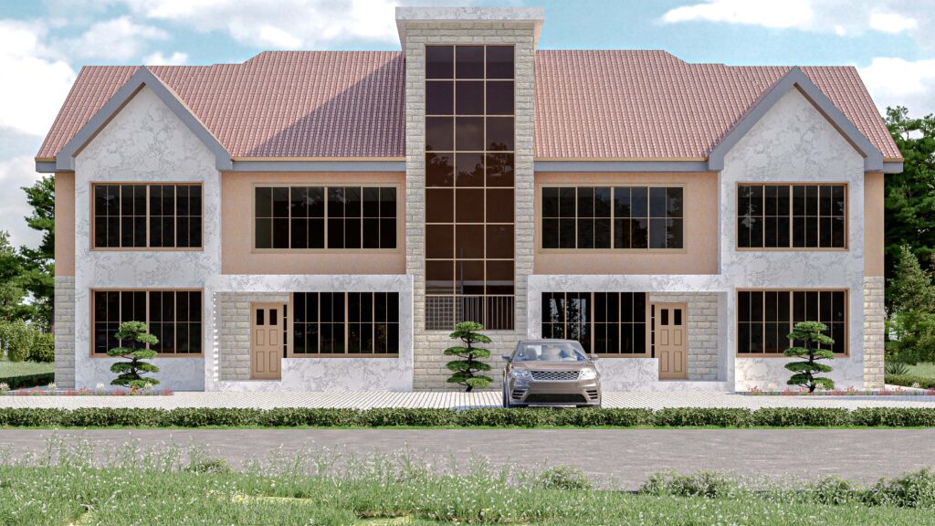 4 BEDROOM, TOWN HOUSES – RUAI