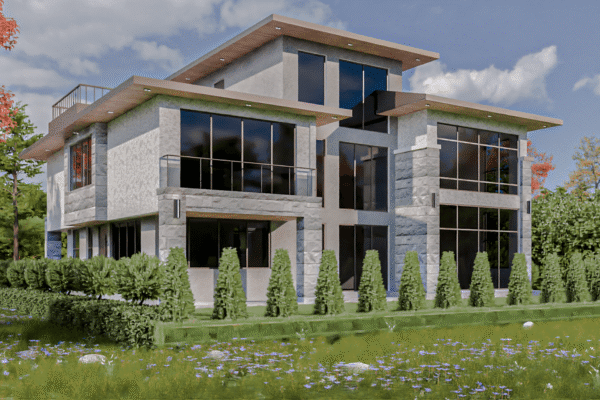 4 BEDROOM MAISONETTE – KAJIADO – 3D Render