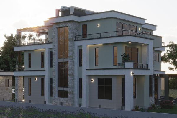 5 – BEDROOM, JUJA VILLA – 3D Render
