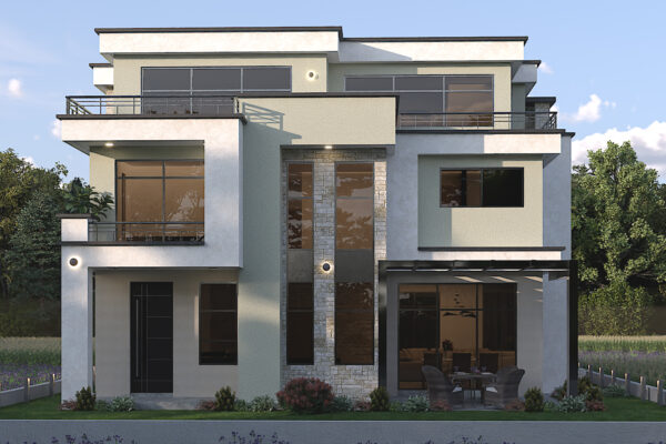 5 – BEDROOM, JUJA VILLA – 3D Render