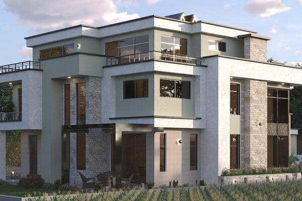 5 – BEDROOM, JUJA VILLA – 3D Render