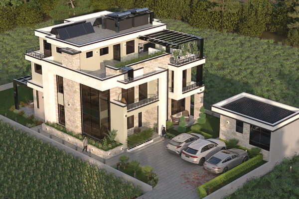5 – BEDROOM, JUJA VILLA – 3D Render