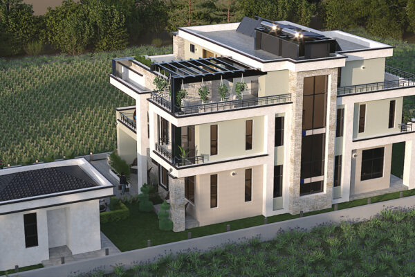 5 – BEDROOM, JUJA VILLA – 3D Render