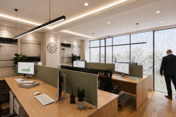 T.S.G Office Fit-Out: Real Estate Developers – 3D Render